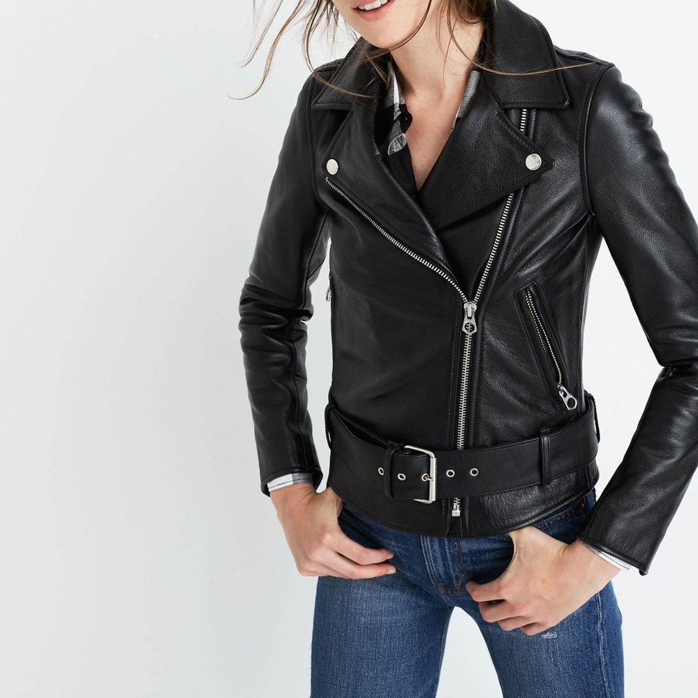 The Ultimate Leather Motorcycle Jacket by Madewell